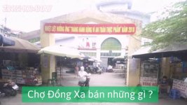 Chợ Đồng Xa bán những mặt hàng gì