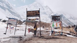 Khung cảnh NAMASTE- Annapurna Base Camp