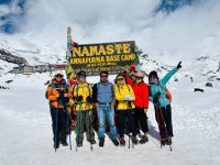 Chơi tuyết NAMASTE- Annapurna Base Camp